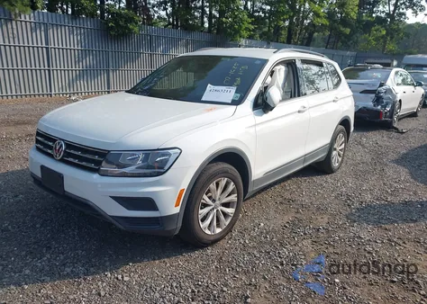 2020 Volkswagen Tiguan S z USA, uszkodzony, nr VIN 3VV0B7AX8LM138676